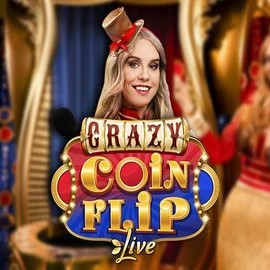 Crazy Coin Flip slot icon by Evolution, available at Oscar Spin Casino