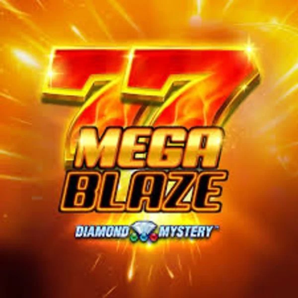 Diamond Mystery Mega Blaze by Greentube, showcased at oscarsspin.pl – game logo