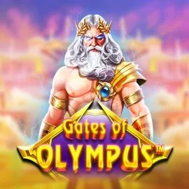 Gates of Olympus slot logo by Pragmatic Play at Oscar Spin Casino