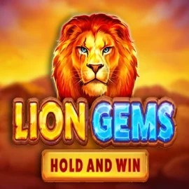 Lion Gems Hold and Win slot logo by Playson at Oscar Spin CasinoLion Gems Hold and Win