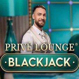 Privé Lounge Blackjack online game logo by Pragmatic Play on oscarsspin.pl
