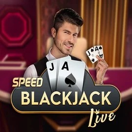 Speed Blackjack game by Pragmatic Play – logo hosted on Oscar Spin Casino