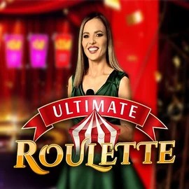 Ultimate Roulette slot logo by Ezugi at Oscar Spin Casino